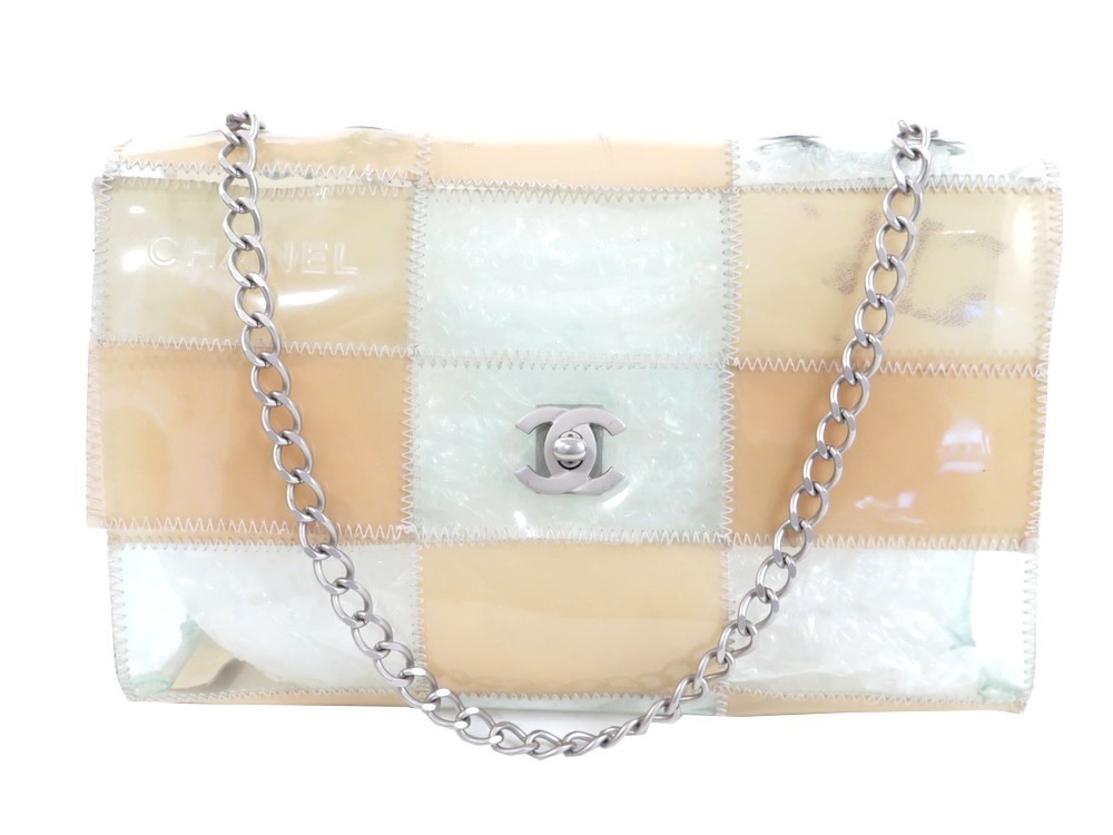 Sac chanel deals en plastique
