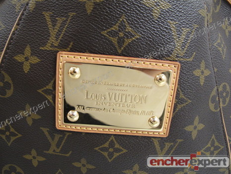 Sac louis vuitton avec plaque sale
