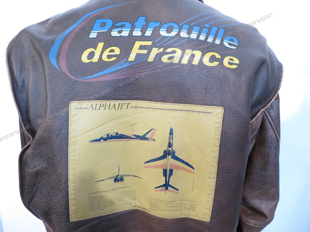Blouson avirex patrouille de france l xl 56 58 Authenticite garantie Visible en boutique