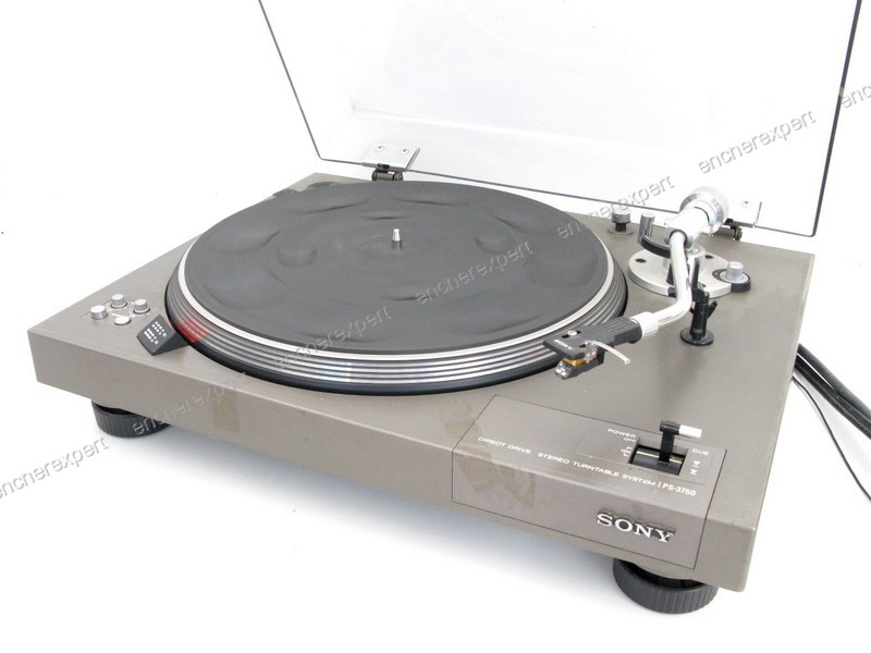 Platine disque vinyle sony ps 3750 33 45 tours rpm - Authenticité garantie  - Visible en boutique