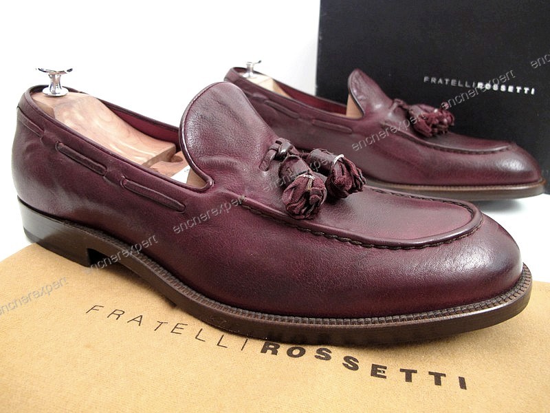 Neuf chaussures fratelli rossetti brera mocassins Authenticit