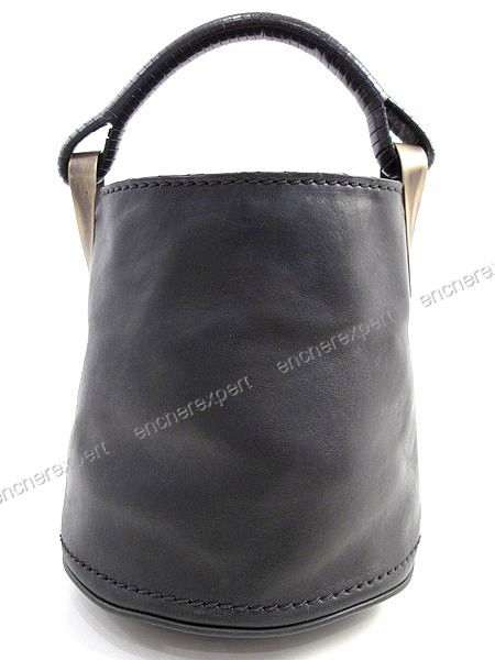 Sac a main kenzo pagodon cabas seau cuir noir Authenticit