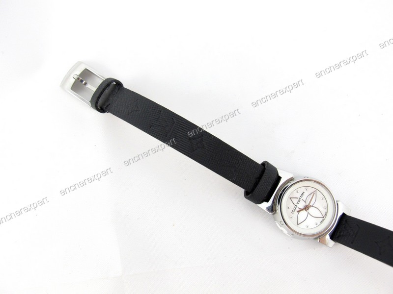 Louis Vuitton Tambour Bijou Noir Quartz Watch (Q151K1)