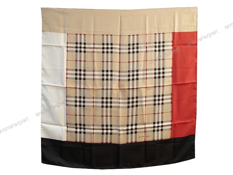 carré soie burberry