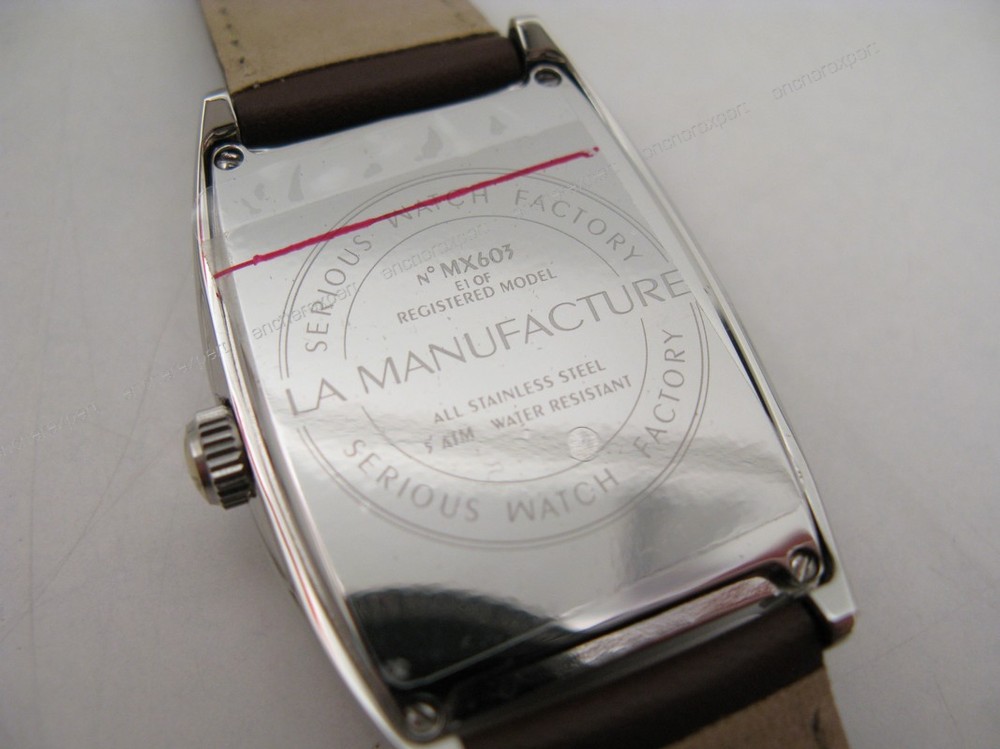 Montre la manufacture online serious watch factory prix