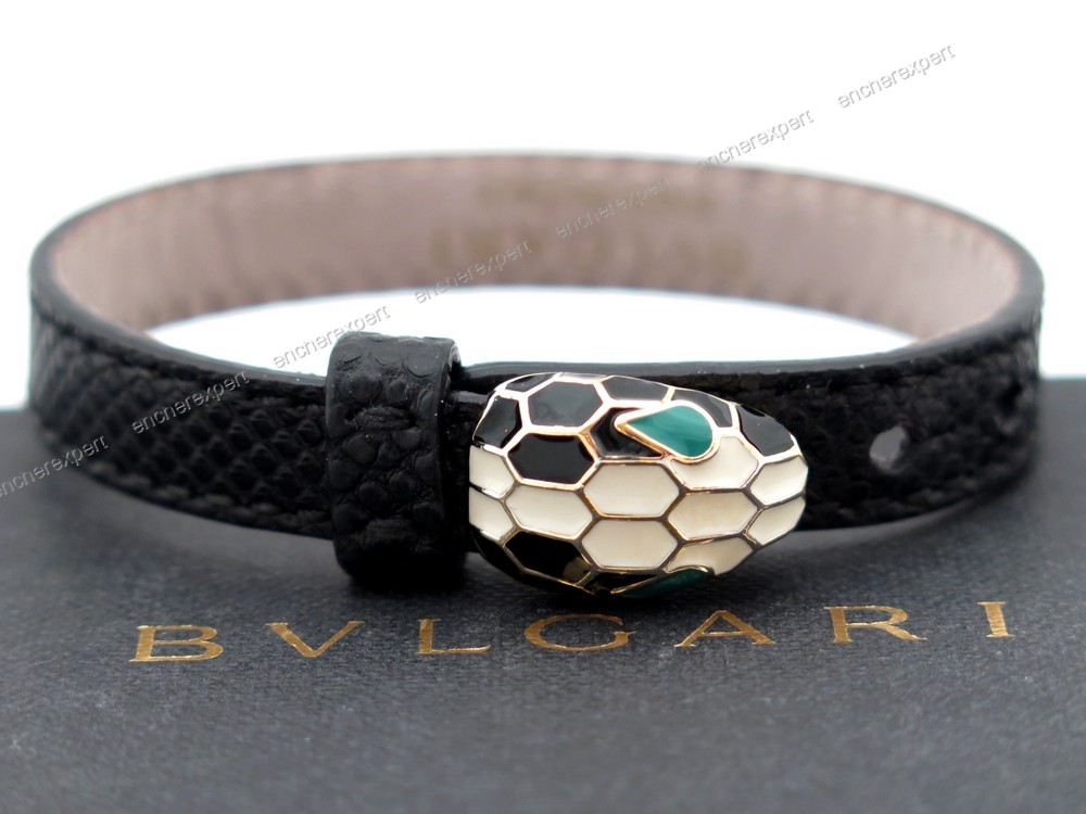 bulgari bracelet cuir