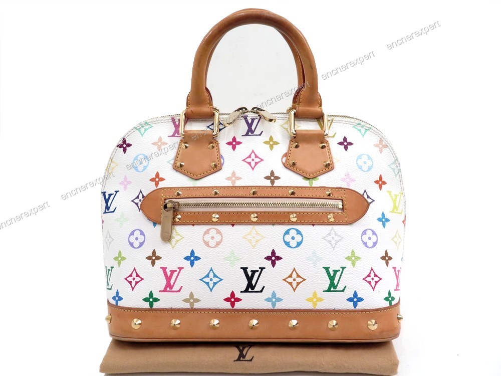 Sac a main LOUIS VUITTON alma pm murakami monogram - Authenticité