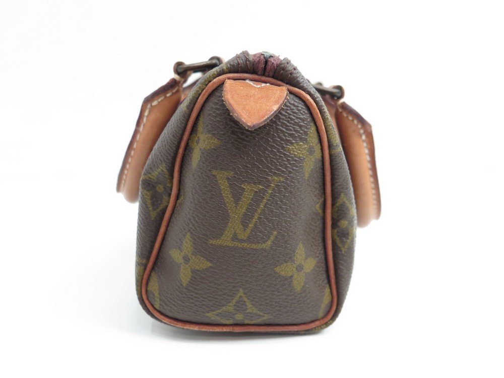 Vintage sac a main LOUIS VUITTON nano speedy toile - Authenticité garantie - Visible en boutique