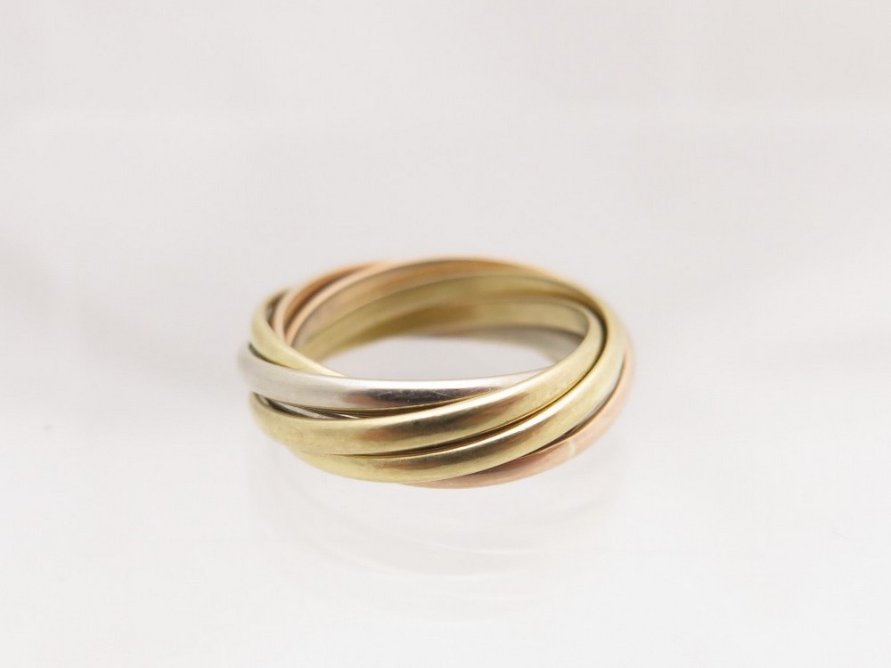 Bague 7 anneaux cartier clearance