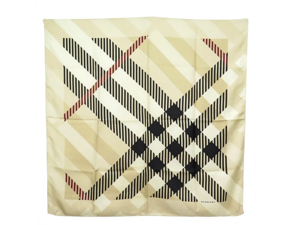 foulard burberry soie