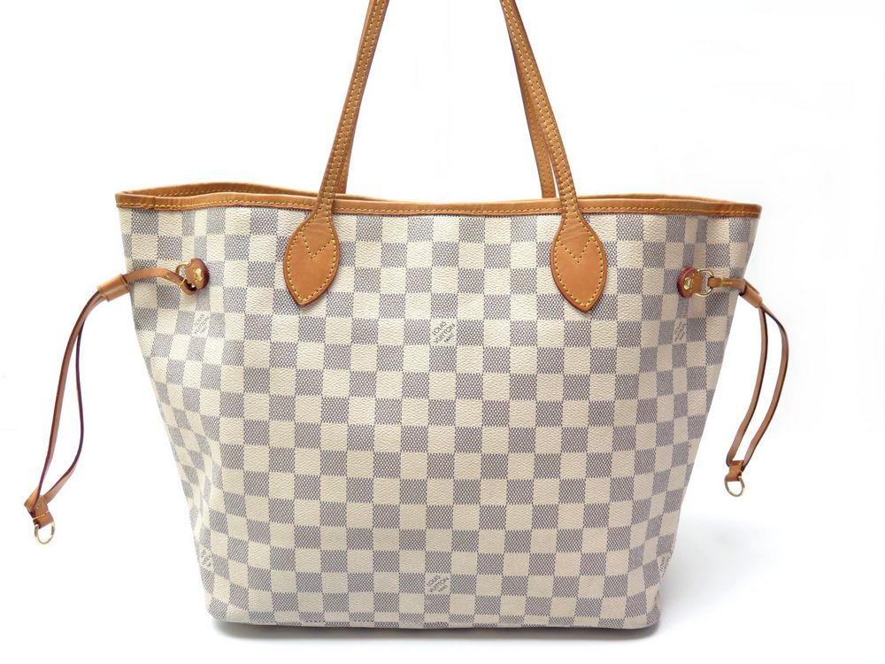 Sac a main LOUIS VUITTON neverfull mm toile damier - Authenticité garantie - Visible en boutique