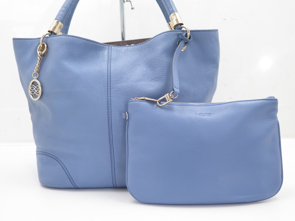 Sac a main lancel french flair a06277 cuir graine Authenticit