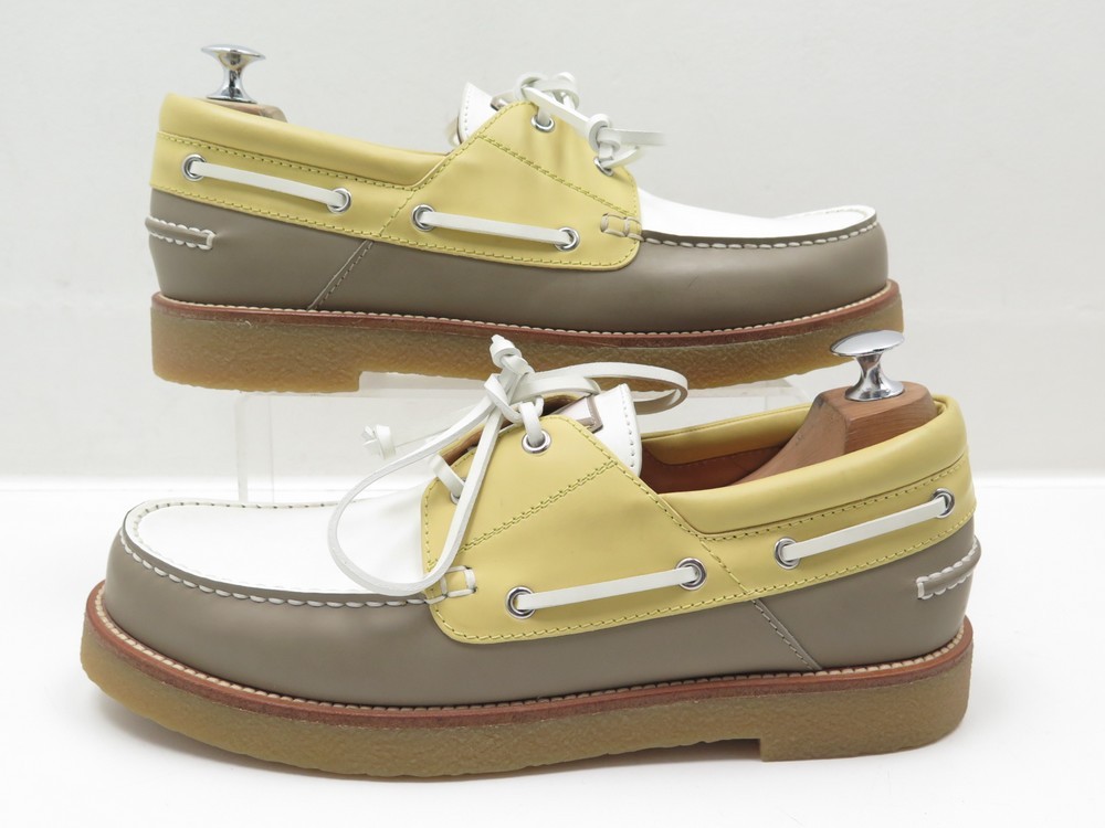 Neuf chaussures LOUIS VUITTON sailor boat 8.5 42.5 - Authenticité garantie - Visible en boutique