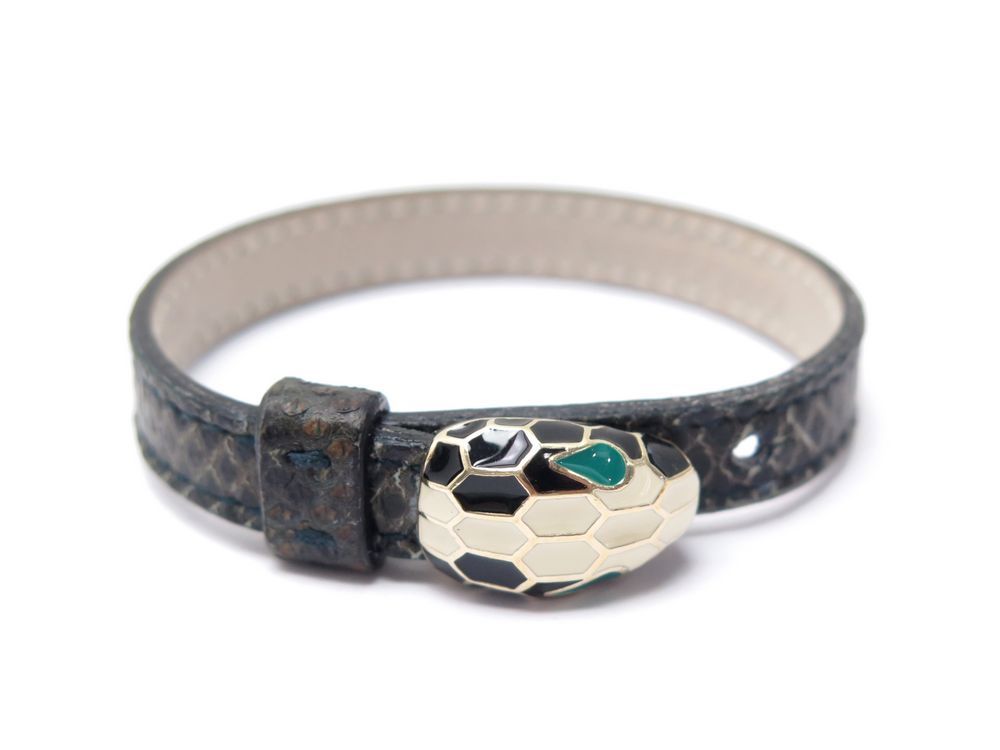 bulgari bracelet cuir