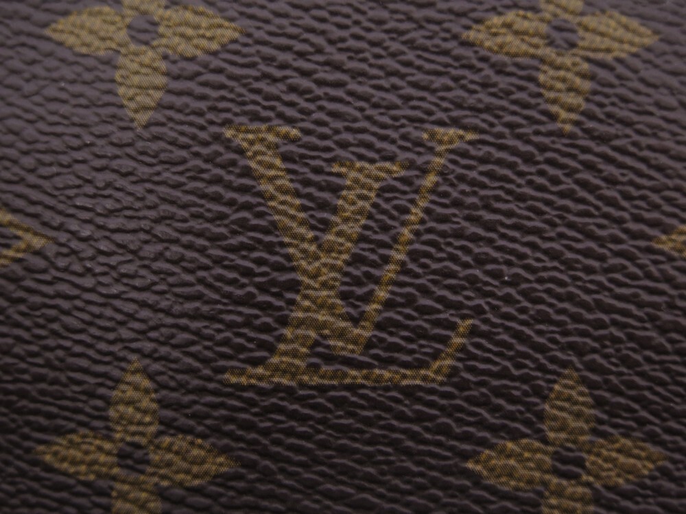 Porte monnaie Louis Vuitton Rond en toile monogram