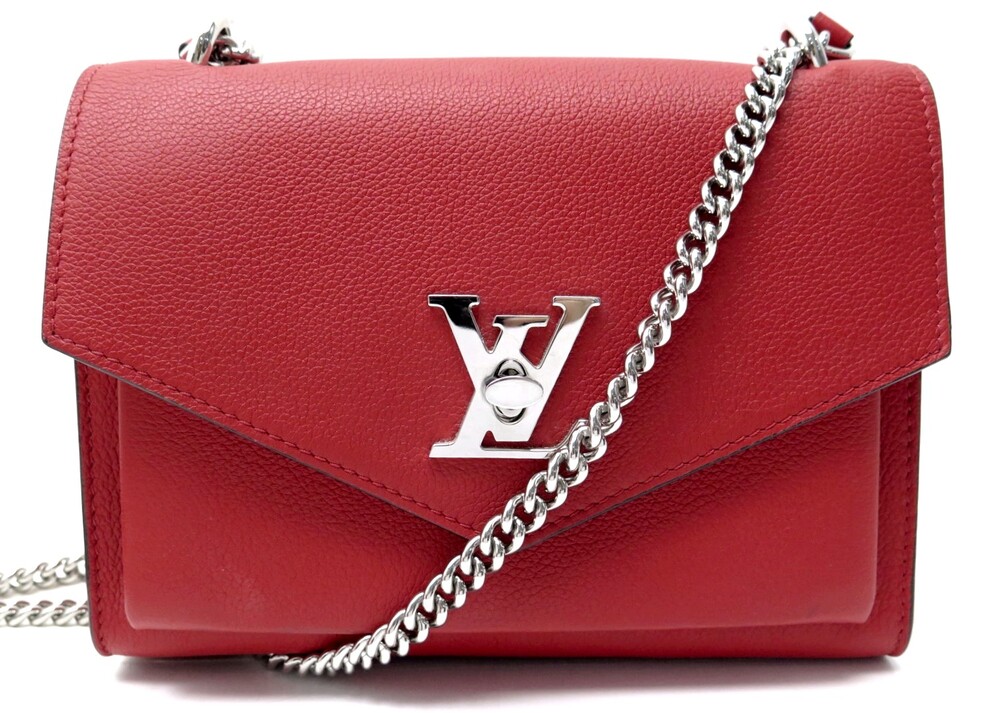 Sac a main LOUIS VUITTON mylockme bb rubis cuir Authenticité