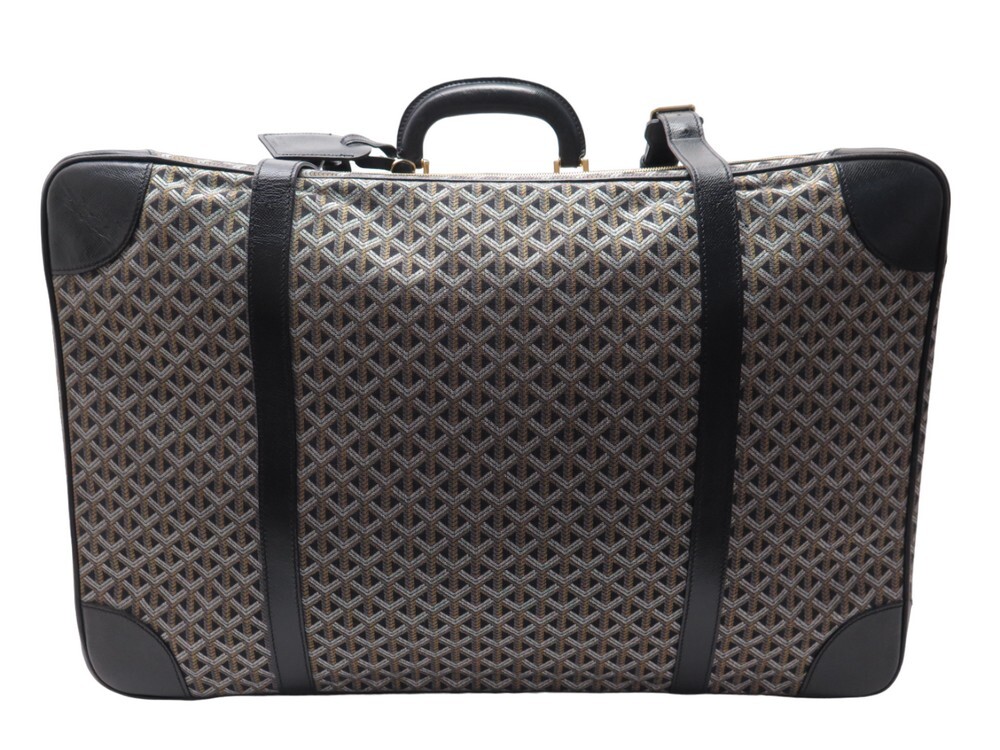 Vintage valise goyard malle 48h toile goyardine Authenticit