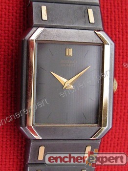 Vintage montre seiko 2c20 5630 femme metal brosse - Authenticité garantie -  Visible en boutique